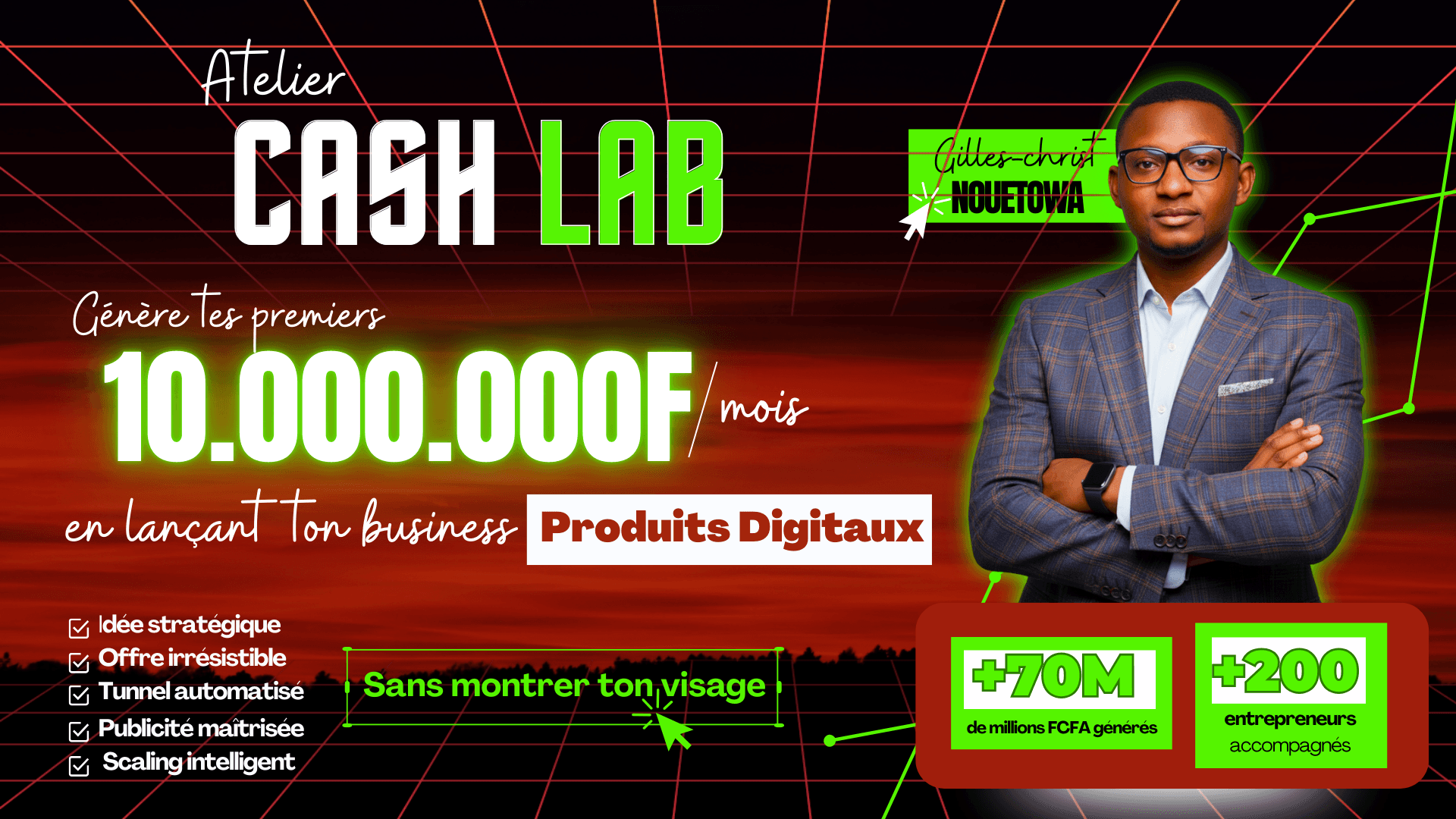 C'est exactement pour ça que **Cash Lab™ 2.0** a été conçu.